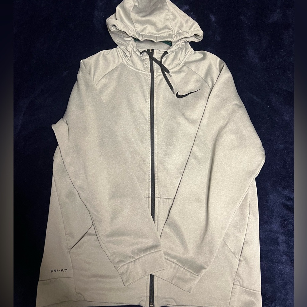 Nike zip-up sweatshirt